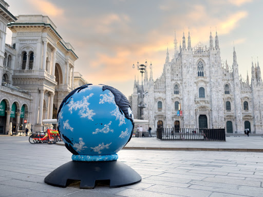 100 GLOBES TO SAVE THE PLANET by Giovanni Babino IT IGAL